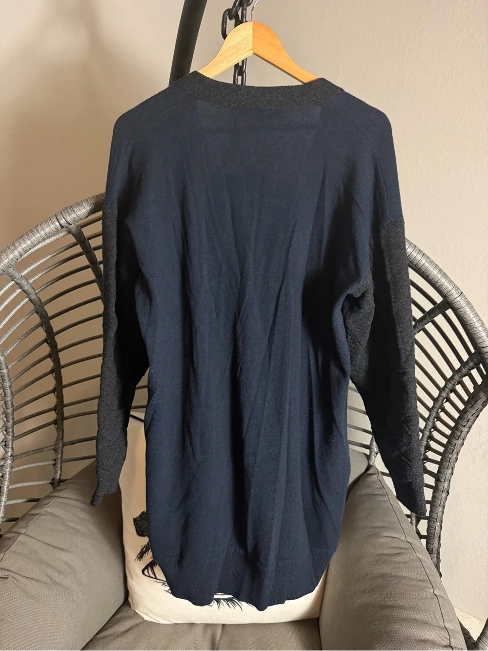 Stella McCartney Navy and Black Knit Sweater 40 - Picture 3 of 6